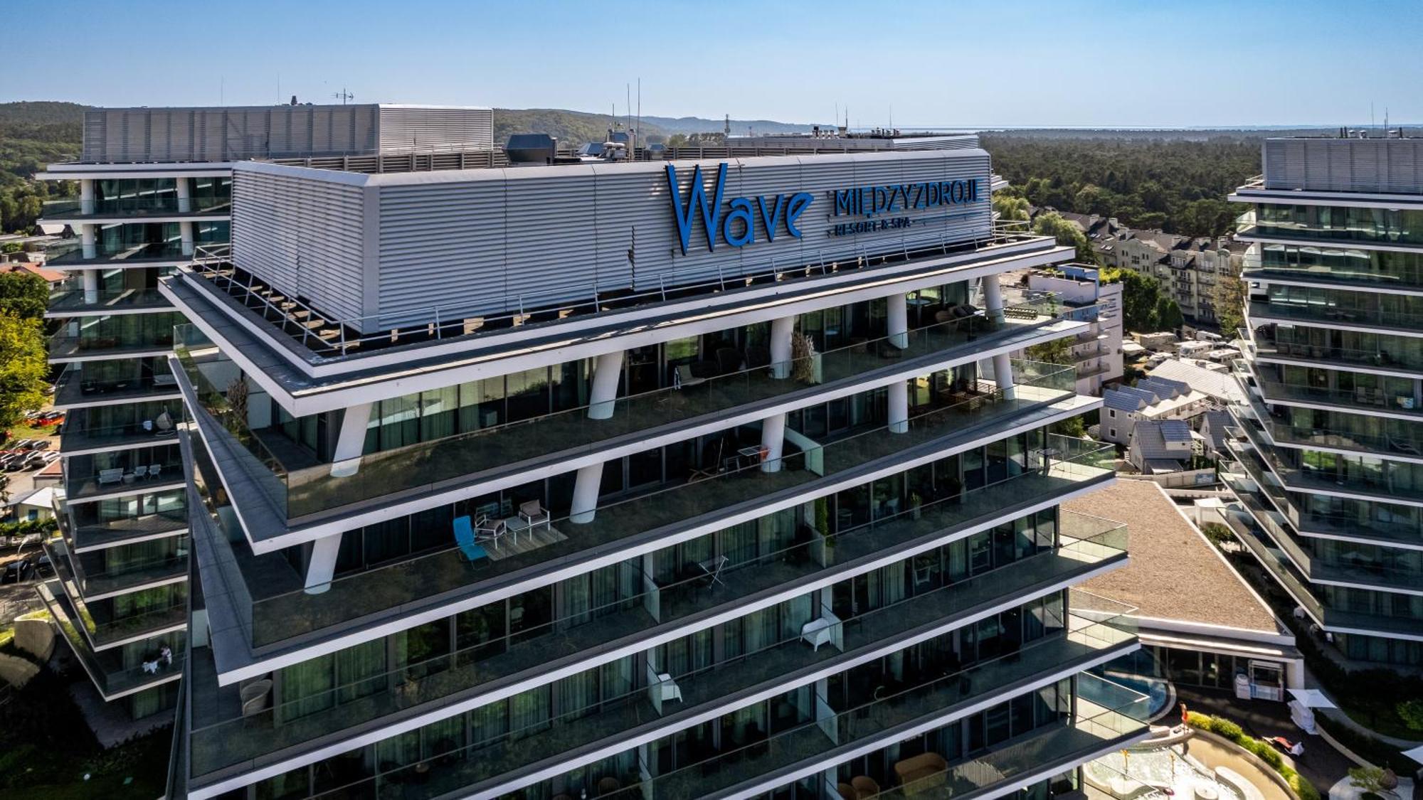 Prywatne Apartamenty Sun & Snow W Wave Z Basenem Мендзыздрое Экстерьер фото